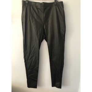 Maurices Leather Leggings